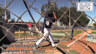 JACOB NOTTINGHAM PROSPECT VIDEO REDLANDS HIGH SCHOOL [upl. by Kellen318]