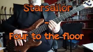 118 Starsailor four to the floor bass cover [upl. by Animlehliw725]