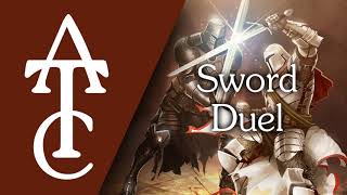 RPG  DampD Ambience  Sword Duel swords clashing footsteps heavy breathing [upl. by Tierney]