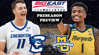 BIG EAST BASKETBALL Preseason PREVIEW and RANKINGS [upl. by Katti494]