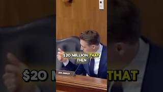 Josh Hawley EXPOSES Foreign Dark Money Secrets [upl. by Reagan]