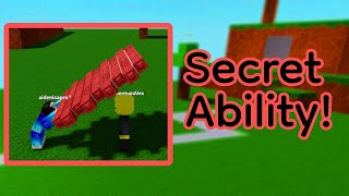 HOW TO GET SECRET ABILITY  SHOWCASE  Ability Wars [upl. by Yrovi337]