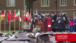 Radford University 2017 Spring Commencement [upl. by Llehcsreh]