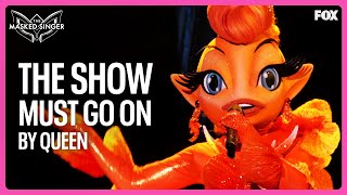 Goldfish Performs quotThe Show Must Go Onquot by Queen  Season 11  The Masked Singer [upl. by Eniortna]