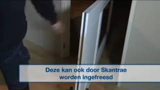 Skantrae klus instructievideo  Tochtvaldorpel monteren [upl. by Keavy214]