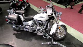 2012 Yamaha Road Star Silverado at 2012 Montreal Motorcycle Show [upl. by Paget987]