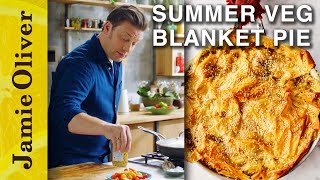 Summer Veg Blanket Pie  Jamie Olivers MeatFree Meals [upl. by Bastien491]