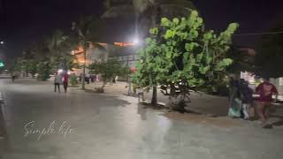 Puducherry  Pondicherry vlog  Amazing ocean waves  Night beach  Travel destinations ✨ [upl. by Thorwald]