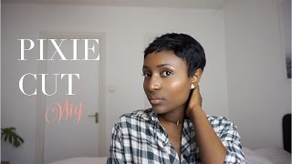 Outre wig pixie cut review [upl. by Demah230]