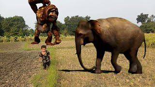 hathi movie  part 4  real video  VFXSTTVR1P [upl. by Enelear797]