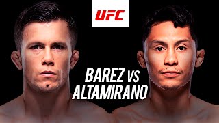 PREVIA DANI BÁREZ vs VÍCTOR ALTAMIRANO  UFC PARÍS [upl. by Veda359]