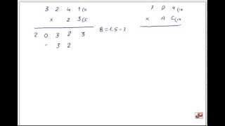 Cómo hacer una multiplicación en base diferente de 10 [upl. by Arda904]