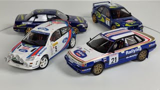 Rally Legend Colin McRae by Otto Ottomobile Autoart 118 Subaru Ford [upl. by Noraa946]