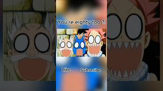 Fairy tail funny moments 🤩  Edit  anime fairytail natsu shortsfeed shorts [upl. by Noislla]