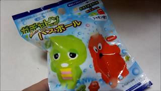 《100円ショップ》ガチャピン・ムック バスボール ～100yenSHOP～Japanese Character Bath ball [upl. by Taro]