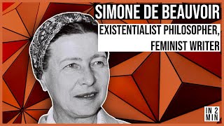 Simone de Beauvoir Existentialist philosopher feminist writer [upl. by Luca659]