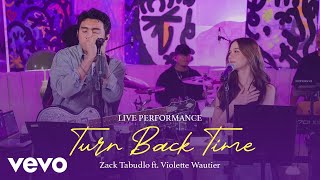 Zack Tabudlo  Turn Back Time Official Live Performance ft Violette Wautier [upl. by Hertzfeld]