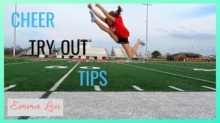 CHEER TRYOUTS MIDDLE SCHOOL TIPS [upl. by Estren971]