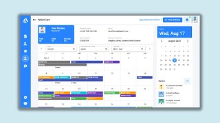 Vuejs  Vuetify JS UI Design Patient Dashboard using Agenda amp Calendar  HTML  CSS  Javascript [upl. by Gottlieb]