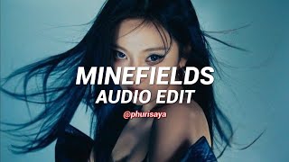 Minefields  Faouzia amp John Legend edit audio [upl. by Lehte]