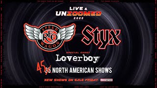 STYX  REO SPEEDWAGON with special guest LOVERBOY  New Tour Dates Added [upl. by Zollie]