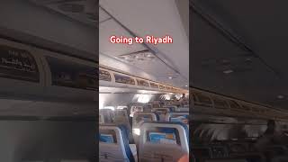 Flynas airline going to Riyadh in Saudi Arabia shorts trending [upl. by Littell]