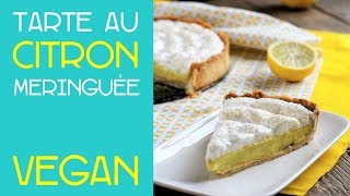 Tarte au citron meringuée vegan [upl. by Yeslek758]