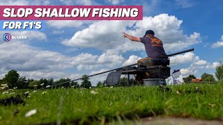 Slop Shallow Fishing for F1s with Andy Bennett at Lindholme Lakes [upl. by Assilat580]