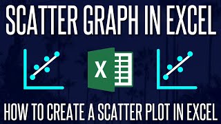 How to Make a Scatter GraphPlot in Microsoft Excel Scatter Graph Tutorial [upl. by Gilletta]