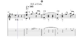 Married Life  M Giacchino   chitarra tutorial score [upl. by Aziza]