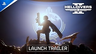 Helldivers 2  quotThe Fight for Freedom Begins quot Launch Trailer  PS5 amp PC Games [upl. by Stephenson297]