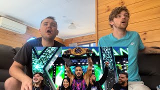 DAMIAN PRIEST WINS WORLD HEAVYWEIGHT TITLE REACTION  WWE WRESTLEMANIA 40 DAMIAN CASHES IN MITB [upl. by Scevour]