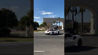 FERRARI 488 PISTA BEAUTIFUL CAR EXHAUST ENGINE SOUND ferrari ferrari488pista ferrari488 [upl. by Brag588]