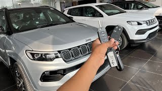 Jeep Compass Base Vs Top 2025 Model 13 लाख का फ़र्क है भाई❤️autochoice youtube automobile review [upl. by Anaoj]