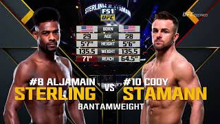 Aljamain Sterling vs Cody Stamann UFC 228 FULL FIGHT CHAMPIONS [upl. by Katha387]