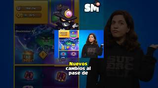 TODOS LOS CAMBIOS AL PASS ROYALE EN CLASH ROYALE clashroyale supercellcreator supercell shorts [upl. by Ellinet]