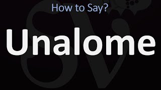 How to Pronounce Unalome CORRECTLY Meaning amp Pronunciation [upl. by Berna]