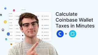 How to Calculate Taxes From Coinbase Wallet The EASY Way  CoinLedger [upl. by Leunammi]