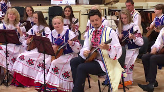 The Orchestra of Russian Folk instrument quotBalalaikaquot  plays Russian troika by Vladimir Kornev [upl. by Gilda]