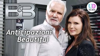 Anticipazioni Beautiful puntate 1620 luglio 2018 Eric lascia Quinn per Sheila [upl. by Yenots]