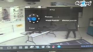 configuracion de preset en dvr 16 canales trihibrido digiseg [upl. by Johppah397]