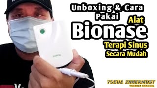 Unboxing amp Review Cara Pakai Alat Bionase Alat Terapi Sinus [upl. by Ial]