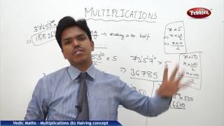 Multiplications in Vedic Maths  Halving Concept  Speed Maths  Vedic Mathematics [upl. by Fein]