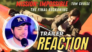 Mission Impossible The Final Reckoning Teaser Trailer REACTION [upl. by Camella838]