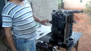 Montagem Motor Perkins P4000  Parte 02 [upl. by Nelrac]