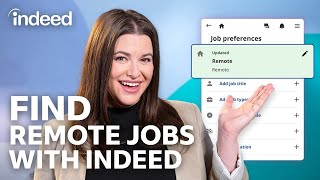 How to Find a Remote Job in 2024 Using Indeed [upl. by Anek]