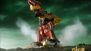 Power Rangers Dino Charge Plesio Charge Megazord Pachy Rex [upl. by Nosdivad]