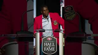 Frank Gore inducted into the 49ers Hall of Fame FTTB [upl. by Enelegna]