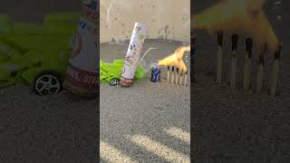 Matchstick Amazing Cracker experiment  Diwali cracker testing 2024 🔥😂🔥shorts crackerstesting [upl. by Annunciata885]