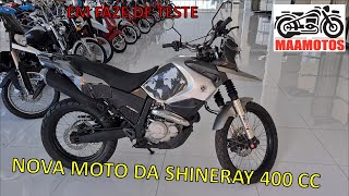 MOTO LINDA XY400GY DA SHINERAY [upl. by Llehcal]